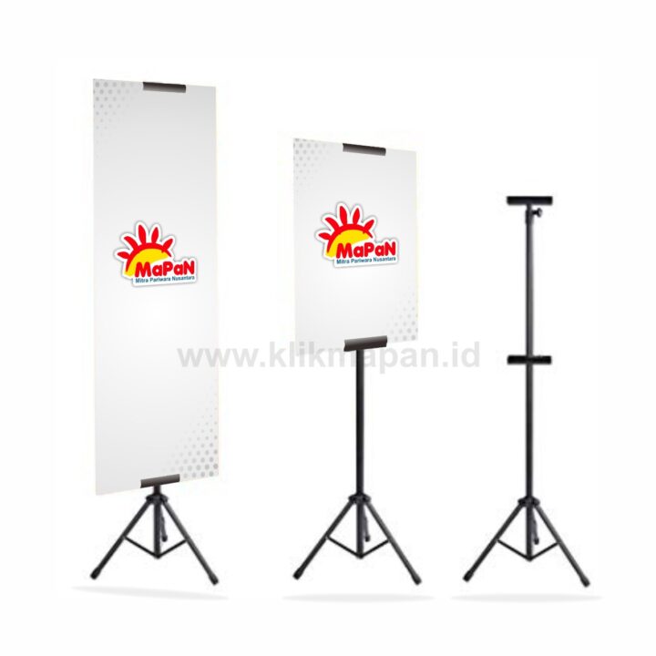 Tripod Banner Dua Sisi 80 x 180