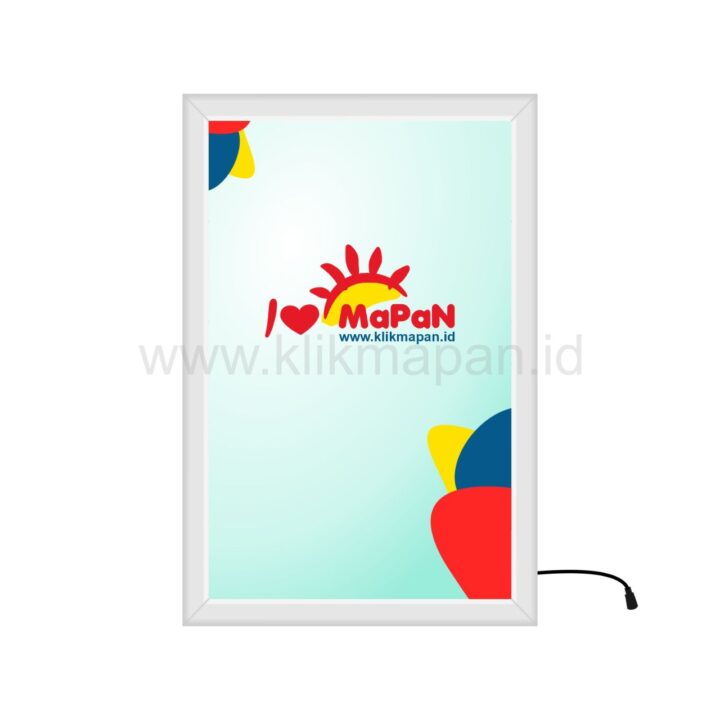 Slim Light Box MP-25 Silver Uk 60cm x 40cm